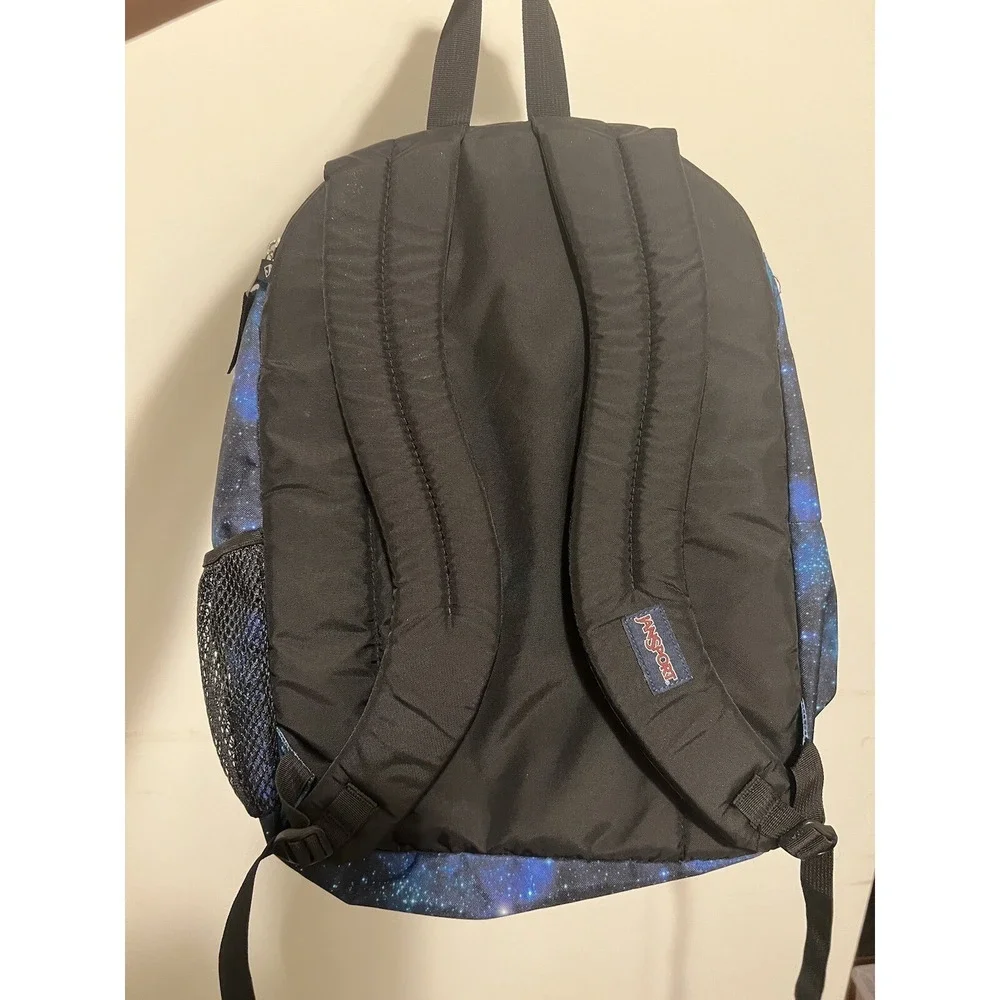 Jansport Galaxy Stars Space Backpack Big Kids Laptop‎ Padded Compartment Retro
